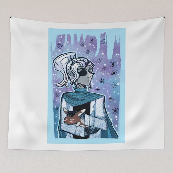 Item preview, Winter Anime Character With Eyepatch designed and sold by Mortal-Pixos.