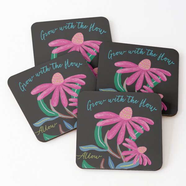 Item preview, Grow with the flow wall art designed and sold by Navitaloves.