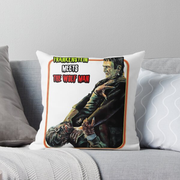 Item preview, Frankenstein Meets The Wolf Man Vintage Horror designed and sold by MoonLipipi.
