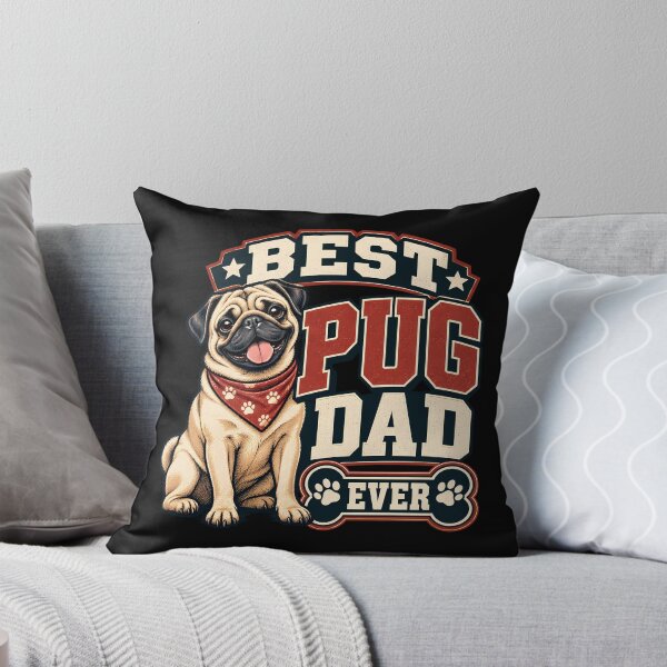 Item preview, Best Pug Dad Ever Dog Father Pet Owner  designed and sold by Photo-Sphere101.