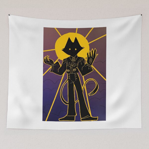 Item preview, Mystical Esoteric Black Cat Silhouette designed and sold by Mortal-Pixos.