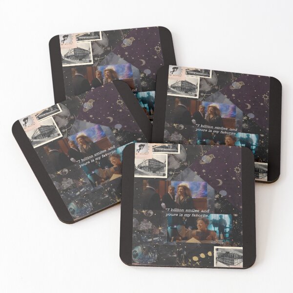 Item preview, Seven Billion Smiles Cosmic Collage designed and sold by OddCanvasArt.