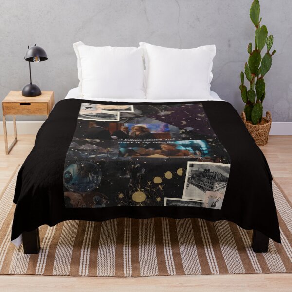 Item preview, Seven Billion Smiles Cosmic Collage designed and sold by OddCanvasArt.