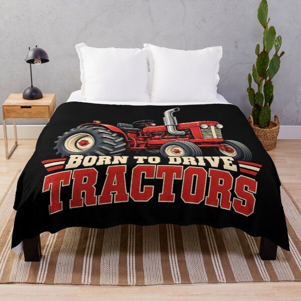Item preview, Born To Drive Tractors Farmer Agriculture Vintage Red Tractor designed and sold by Photo-Sphere101.