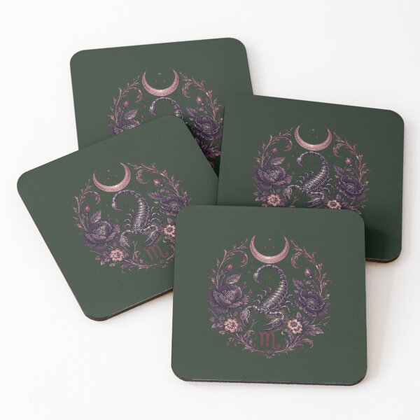 Item preview, Scorpio Midnight bloom Premium T-Shirt designed and sold by DecorHomeGifts.