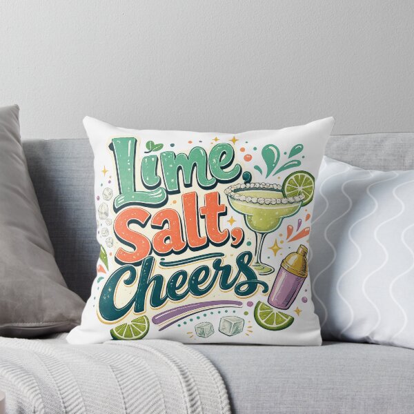 Item preview, Lime Salt Cheers Funny Margarita Cocktail Summer Party Art designed and sold by inkoutninja.