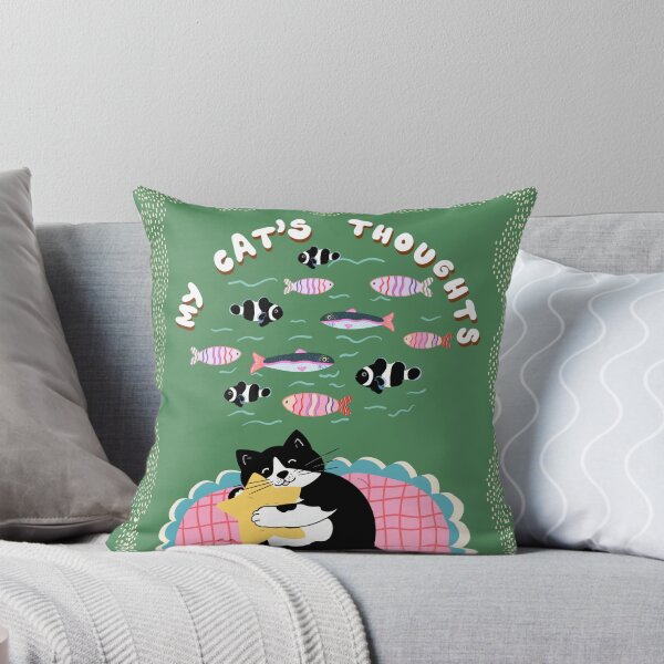 Item preview, My cat dreams of fish designed and sold by Navitaloves.