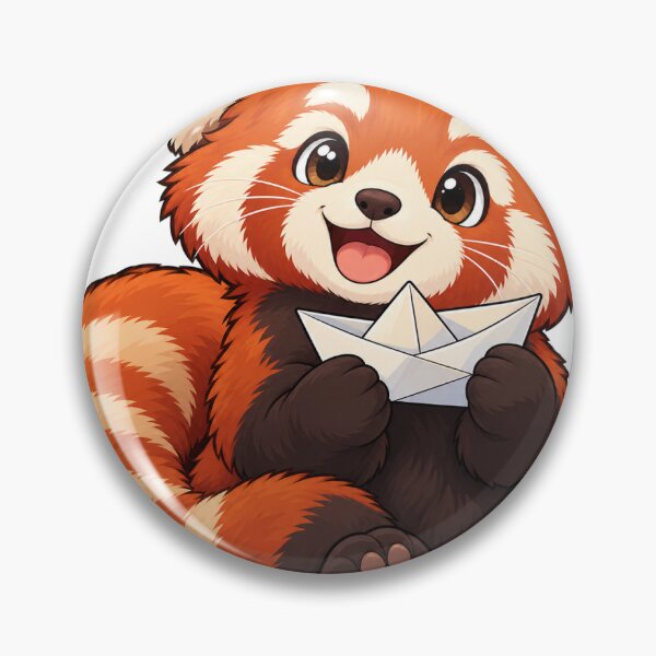 Item preview, Red Panda Paper Boat designed and sold by Juan Acevedo Acosta.