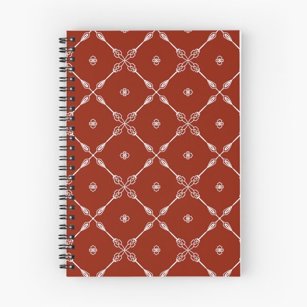 Item preview, Elegant Terracotta Geometric Floral Pattern designed and sold by การออกแบบคิงซาคาอิ.