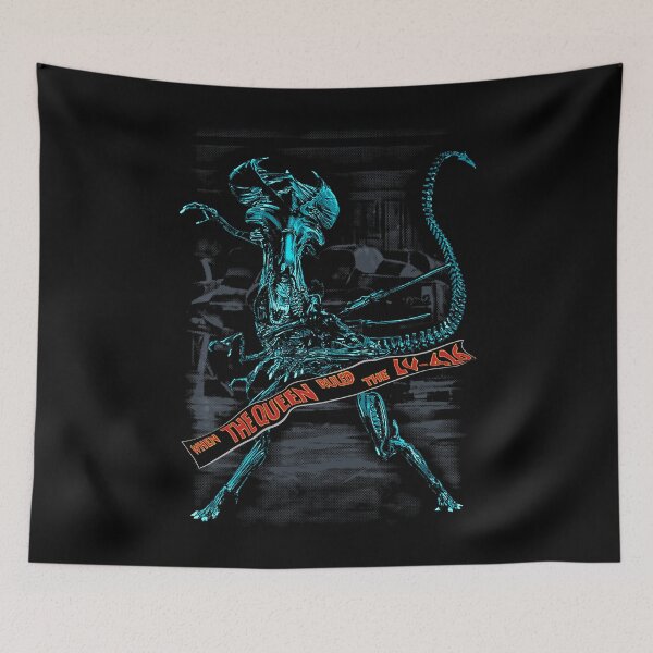 Item preview, Alien Xenomorph Queen T Rex Pose designed and sold by Power Up Prints.