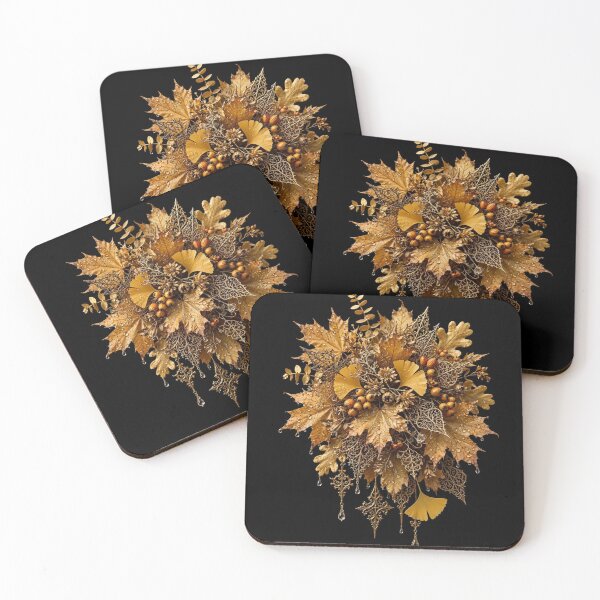 Item preview, Golden Autumn Foliage – Elegant Fall Botanical Art designed and sold by Phitwhim.