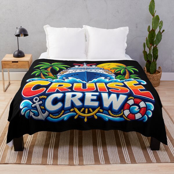 Item preview, Cruise Crew Ship Vacation Summer Tropical Ocean Travel Family Squad designed and sold by Photo-Sphere101.