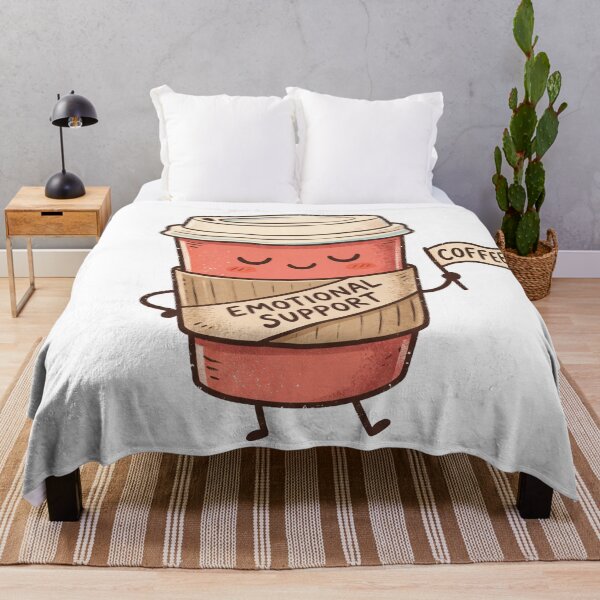 Item preview, Emotional Support Coffee Vintage Retro Takeout Cup designed and sold by NewYorkColours.