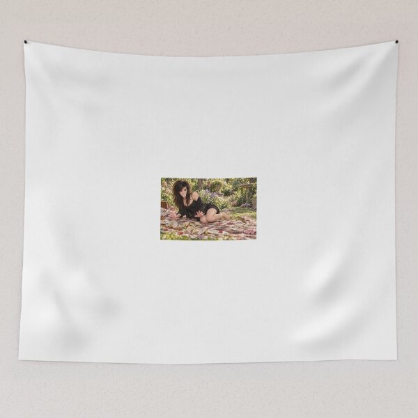 Item preview, Hai frightened woman in black dress at picnic designed and sold by CathryneDelamort.