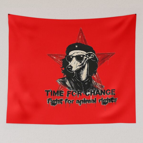 Item preview, GALOGO - Time for Change - Fight for Animal Rights designed and sold by GALOGO – Art for Sighthounds & Animal Welfare.