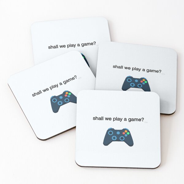 Item preview, Shall We Play a Game? designed and sold by ArtByMEDesigns.