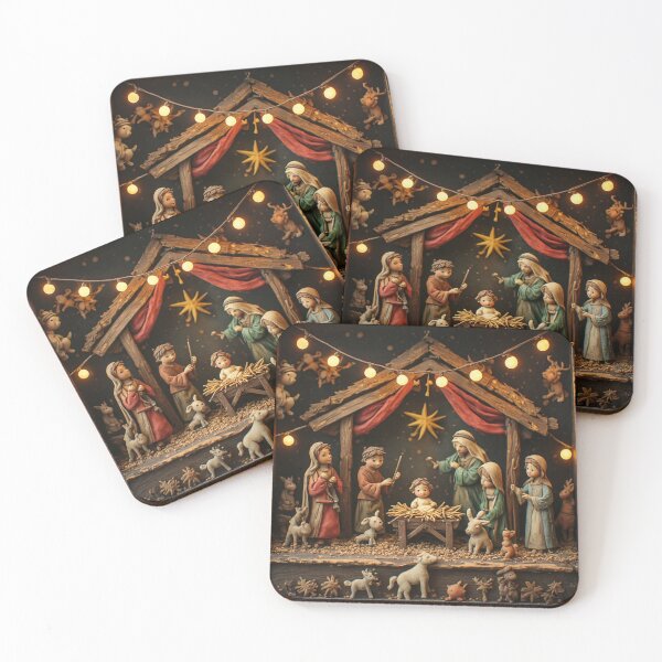 Item preview, Claymation Nativity Scene Design designed and sold by meganlaub1.