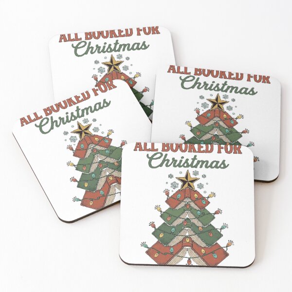 Item preview, All Booked For Christmas Funny Book Lover Classic T-Shirt designed and sold by Pahagh19.