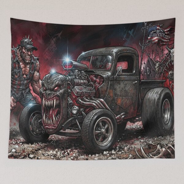 Item preview, Demon Wagon designed and sold by LiquidJam.