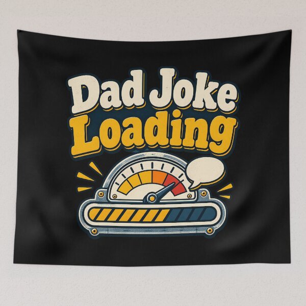 Item preview, Dad Joke Loading Speedometer Gauge Funny Parent Father Humor designed and sold by Photo-Sphere101.