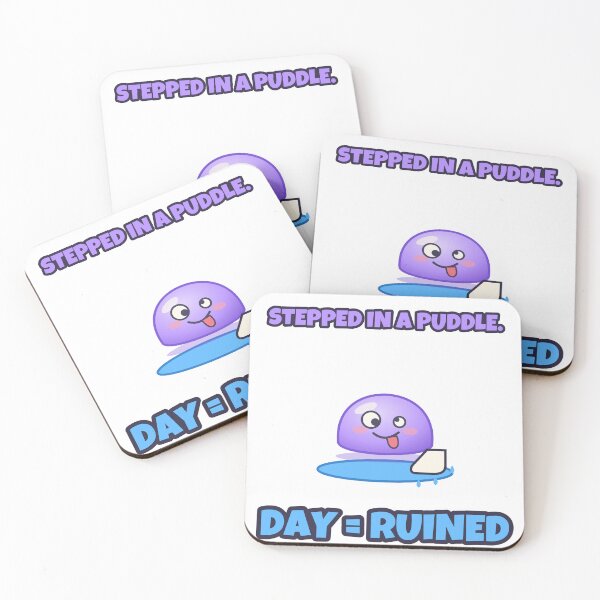 Item preview, Stepped In A Puddle Day Ruined Blob designed and sold by byungmatlab.