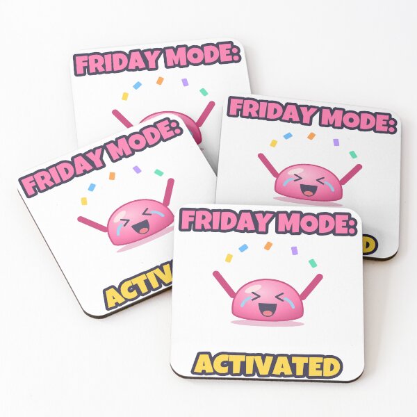 Item preview, Friday Mode Activated Party Blob designed and sold by byungmatlab.