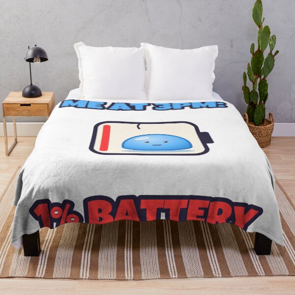 Item preview, Me At 3PM One Percent Battery Blob designed and sold by byungmatlab.