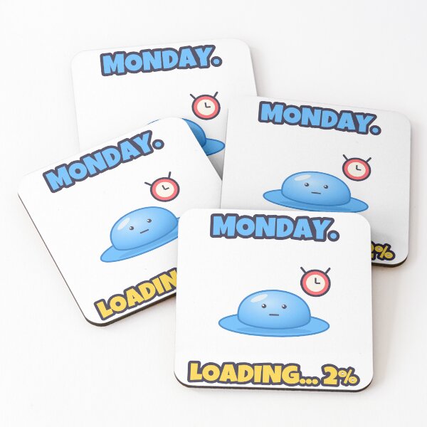 Item preview, Monday Loading 2 Percent Melted Blob designed and sold by byungmatlab.