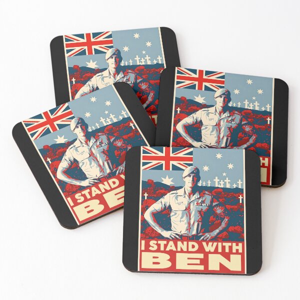 Item preview, I Stand With Ben Roberts-Smith VC MG designed and sold by Elenafatulla.