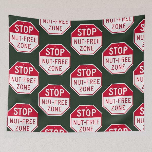 Item preview, Nut free zone! Oversized T-Shirt designed and sold by NtcApparelCo.