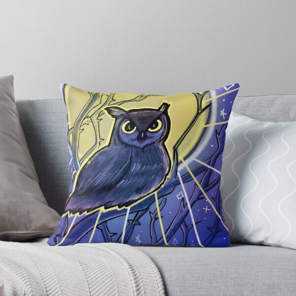 Item preview, Mystical Night Owl And Full Moon designed and sold by PopArt-Pixel.