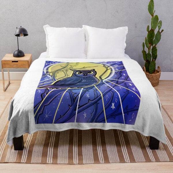 Item preview, Mystical Night Owl And Full Moon designed and sold by PopArt-Pixel.