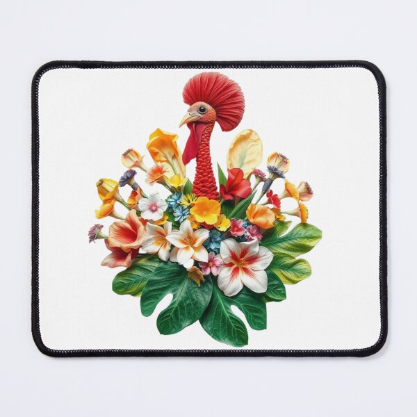 Item preview, Floral Turkey Flat Lay Artwork designed and sold by LavIsInTheAir.