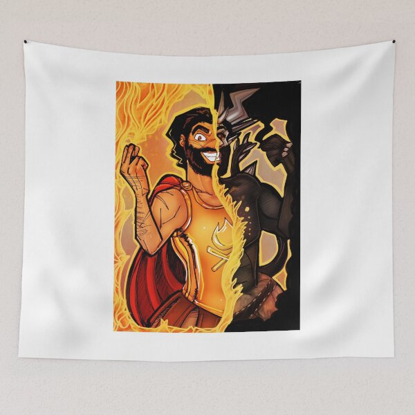 Item preview, Duality Fire Hero And Dark Monster designed and sold by PopArt-Pixel.