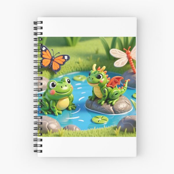 Item preview, A Little Dragon, A Little Frog, A Lot of Friendship designed and sold by tambanow.