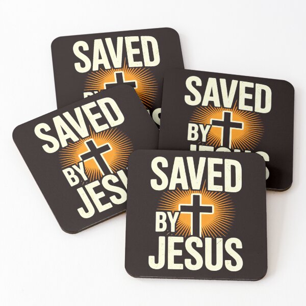 Item preview, Saved By Jesus Vintage Christian Cross Faith Gospel designed and sold by HieuarsaWorks.