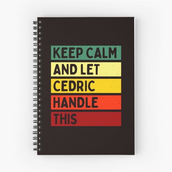 Item preview, Keep Calm And Let Cedric Handle This Vintage Name designed and sold by HieuarsaWorks.
