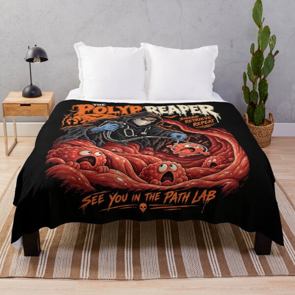 Item preview, The Polyp Reaper Funny Colonoscopy Endoscopy Halloween designed and sold by Creative Spark.