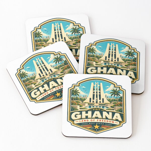 Item preview, Visit Ghana Land Of Freedom West Africa Ghanaian Heritage Tourist designed and sold by NeedForParks.