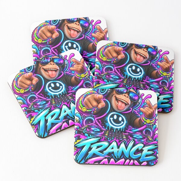Item preview, Trance family trance monkey designed and sold by bladeuktm.