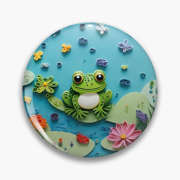 Item preview, The Little Frog's Flower Garden designed and sold by tambanow.