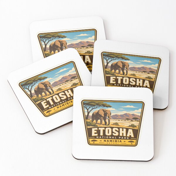 Item preview, Etosha National Park Namibia Safari Wildlife Travel designed and sold by ManilStuck237.