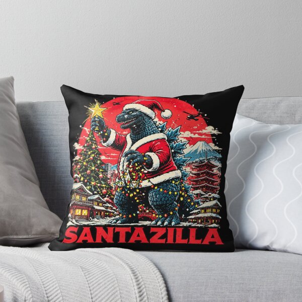 Item preview, Godzilla santazilla designed and sold by JaquelineLang.