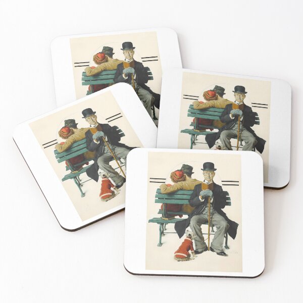 Item preview, For Mens Womens Art Print Norman Rockwell Paintings Awesome For Movie Fans designed and sold by kohle-rching.