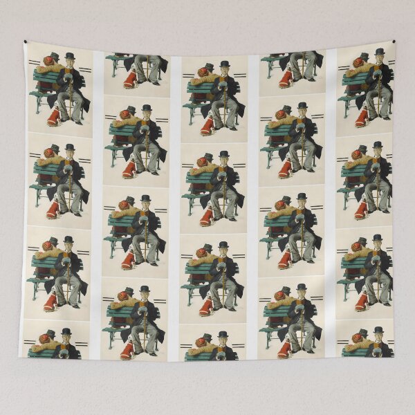 Item preview, For Mens Womens Art Print Norman Rockwell Paintings Awesome For Movie Fans designed and sold by kohle-rching.