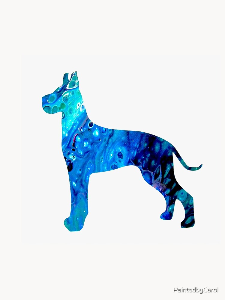 Great Dane Silhouette by PaintedbyCarol