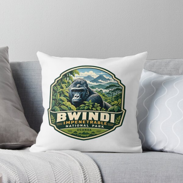 Item preview, Bwindi Impenetrable National Park Uganda Gorilla Wildlife Traveler designed and sold by ManilStuck237.