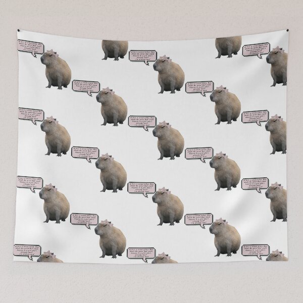 Item preview, Happiness Is A Capybara designed and sold by kohle-rching.