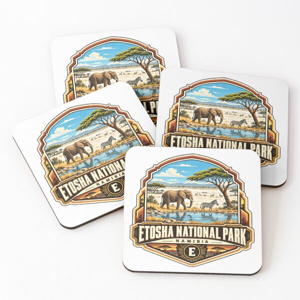 Item preview, Etosha National Park Namibia African Safari Wildlife Traveler designed and sold by ManilStuck237.