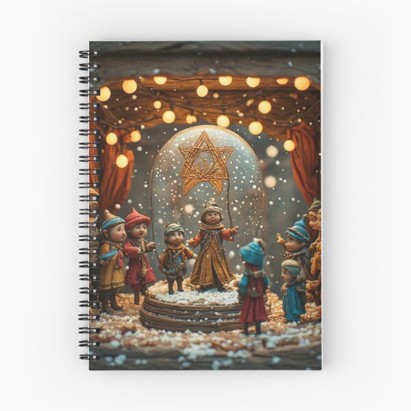 Item preview, Adorable Claymation Hanukkah Scene designed and sold by meganlaub1.